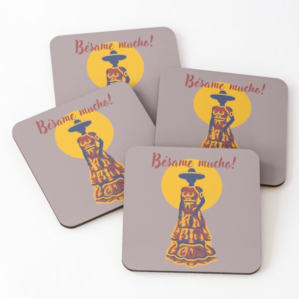 Item preview, Kiss Me a lot. Latin quotes for music lovers. designed and sold by La Loca.