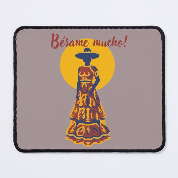 Item preview, Kiss Me a lot. Latin quotes for music lovers. designed and sold by La Loca.