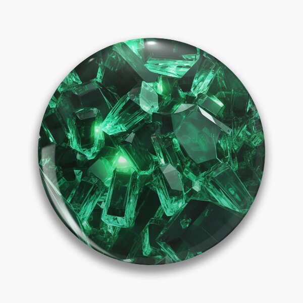 Item preview, Glowing Green Crystal designed and sold by Reichcorp.