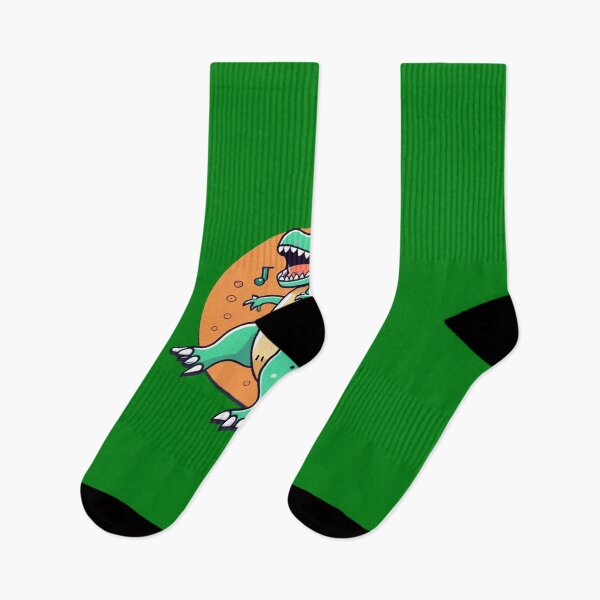 Item preview, Dancing Dino Green Dino designed and sold by Mr-wow.