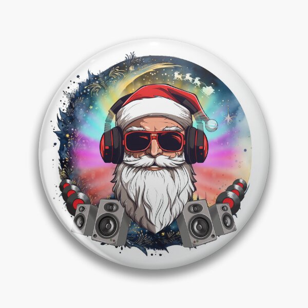 Item preview, DJ Santa Claus designed and sold by Psiryjski.
