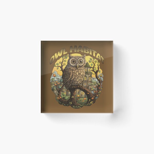 Item preview, Owl habitat designed and sold by AlchemyColor.