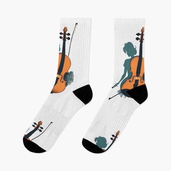Item preview, Notes in Colors: Digital Art that Resonates with the Elegance of the Classical Violin. designed and sold by Artedig.