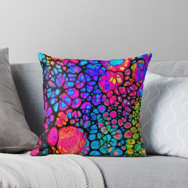Item preview, "Fluorescent Cells" - Fluid Art designed and sold by Creatively Colette’s .