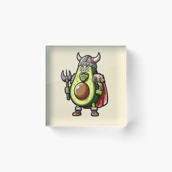 Item preview, Papacado Personified: The Avocado's Journey into Human Essence designed and sold by AzottoShop.