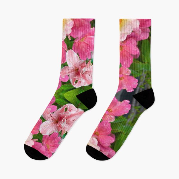 Item preview, Roses and Azaleas After the Rain  designed and sold by ricoflinn.