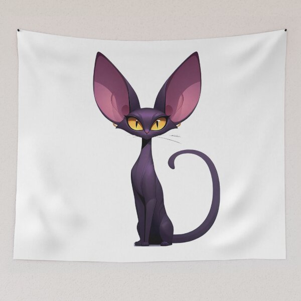 Item preview, Mystique Feline: The Enigmatic Cartoon Cat designed and sold by Vitalka-uk.