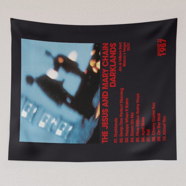 Item preview, The Jesus and Mary Chain - Darklands | Album Card designed and sold by theoralcollage.