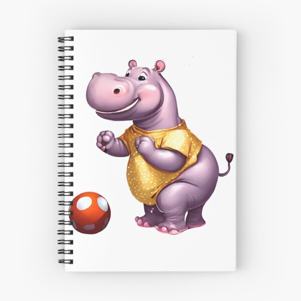 Item preview, hippopotamus, ball, ball game, fun designed and sold by LYDIA0304.