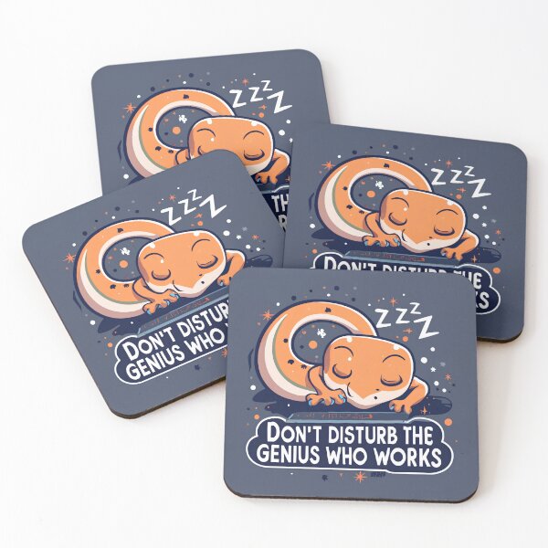 Item preview, Don't Disturb the Genius at Work  designed and sold by yesmorrow.