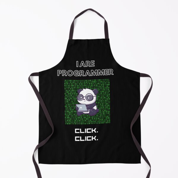 Item preview, Cute Animal: Panda Programmer at Work designed and sold by EazyPeakStore.