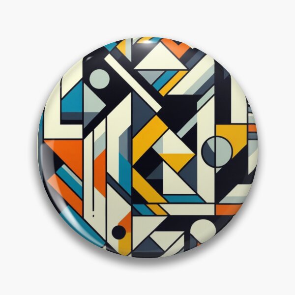 Item preview, Abstract Cubism - Geometric Pattern designed and sold by CoussaZau.
