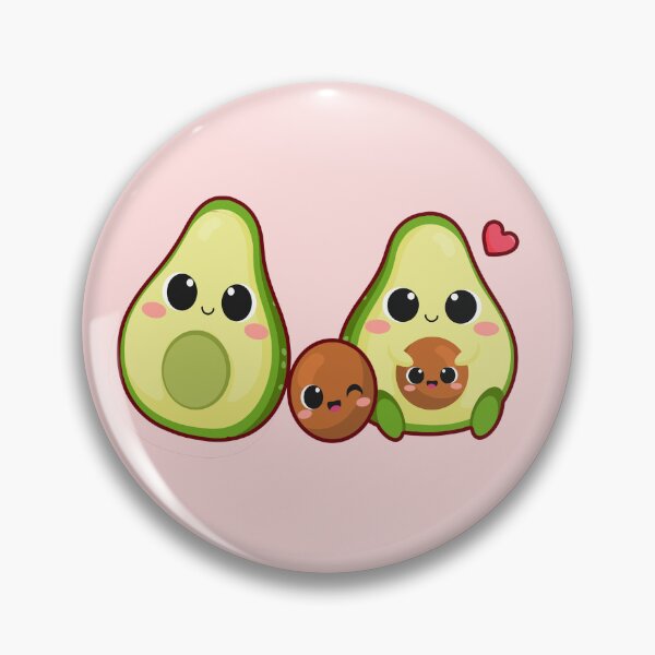 Item preview, Kawaii Valentine Avocado - Avocado design designed and sold by YueHeng Creates ⭐⭐⭐⭐⭐.
