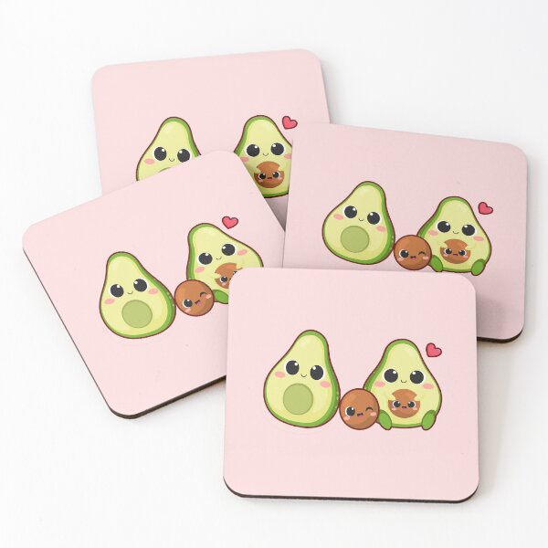 Item preview, Kawaii Valentine Avocado - Avocado design designed and sold by YueHeng Creates ⭐⭐⭐⭐⭐.