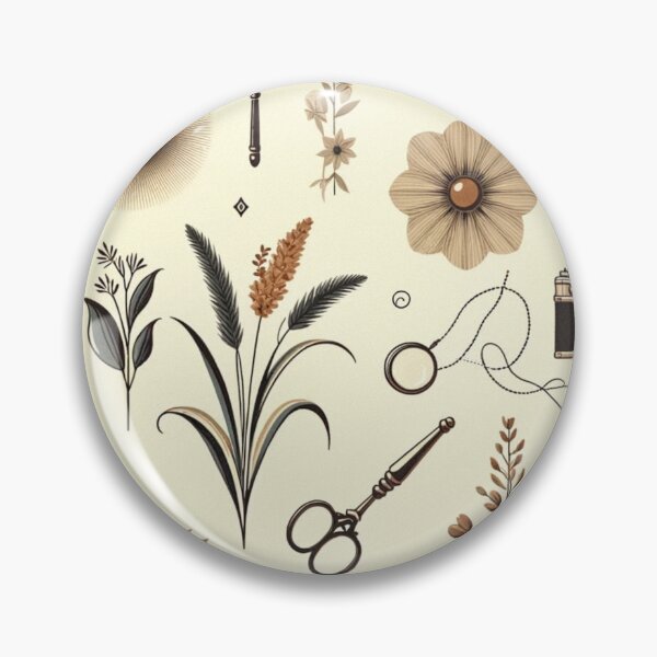 Item preview, Vintage Vibe - Timeless Elegance Pattern designed and sold by CoussaZau.