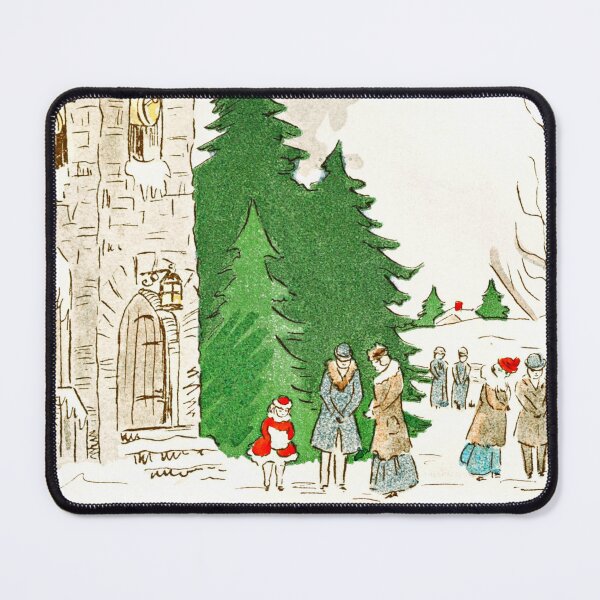 Item preview, White Christmas with an Angel designed and sold by SkyisBright.