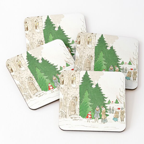 Item preview, White Christmas with an Angel designed and sold by SkyisBright.