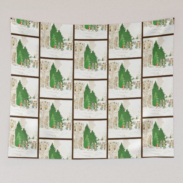 Item preview, White Christmas with an Angel designed and sold by SkyisBright.