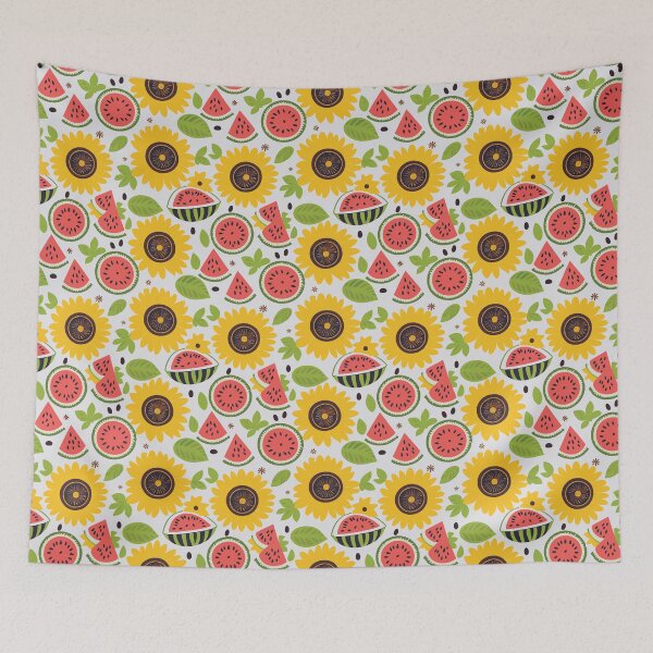 Item preview, Summertime Sunflowers and Watermelon designed and sold by Yviemakes.