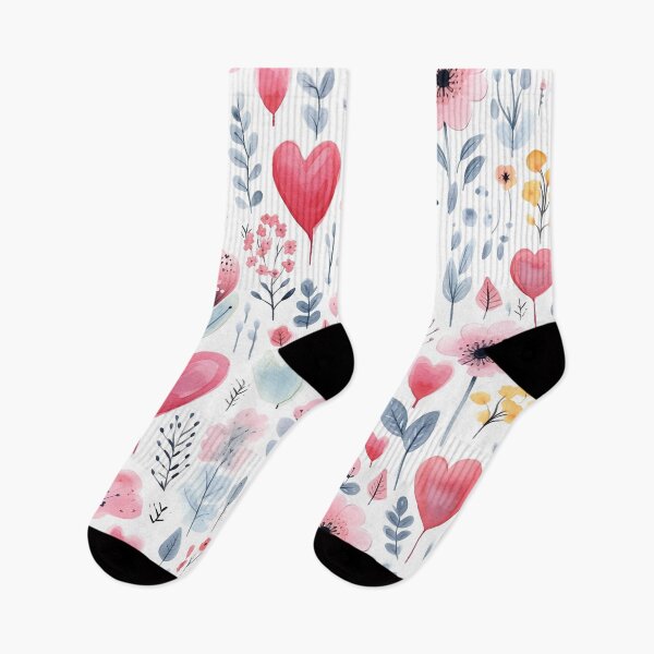 Item preview, Valentines Watercolor Pattern #4 designed and sold by NatureSight.