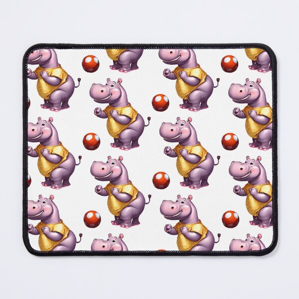 Item preview, hippopotamus, ball, ball game, fun designed and sold by LYDIA0304.