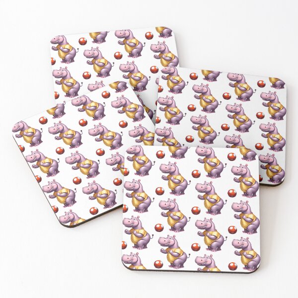 Item preview, hippopotamus, ball, ball game, fun designed and sold by LYDIA0304.