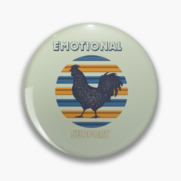 Item preview, "Silver-Spangled Rooster: A Symbol of Emotional Support designed and sold by EducaPro.