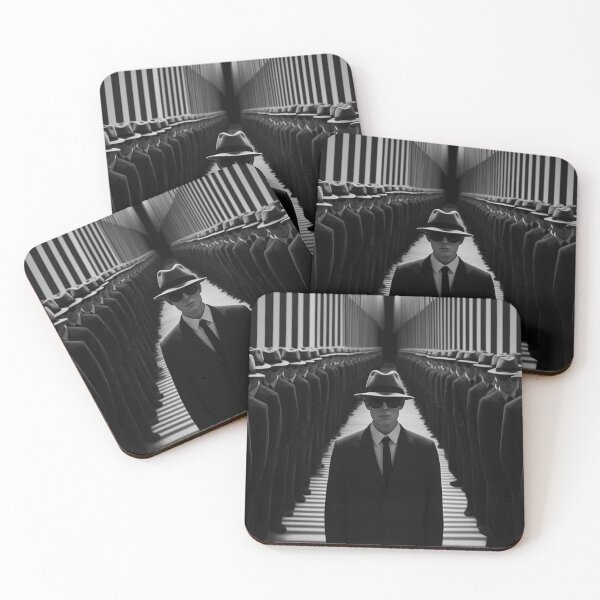 Item preview, mans in black designed and sold by Adam Kaczmarek.