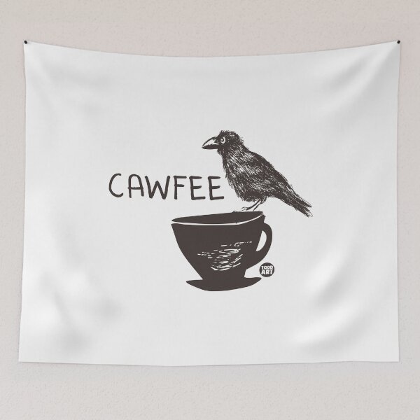 Item preview, CAWFEE CROW  designed and sold by TODD GOLDMAN.