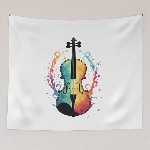 Item preview, Pixelated Symphony: Digital Art Inspired by the Passion of the Violin. designed and sold by Artedig.