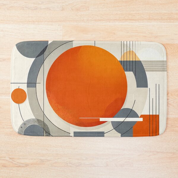 Item preview, Minimalist Contrast in Orange designed and sold by DreamInk Studio.