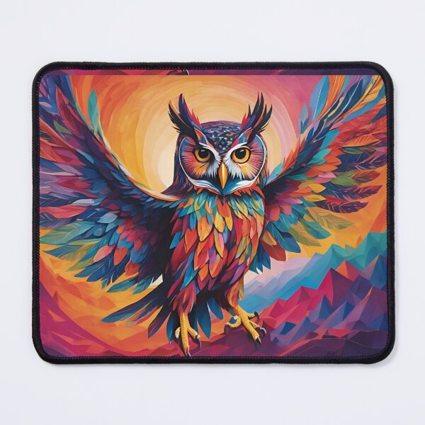 Item preview, Owl flying in Magic Night designed and sold by BotunPeony.