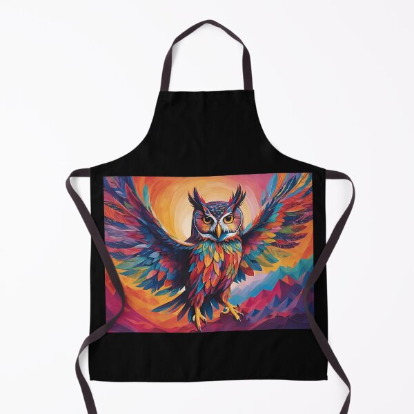 Item preview, Owl flying in Magic Night designed and sold by BotunPeony.