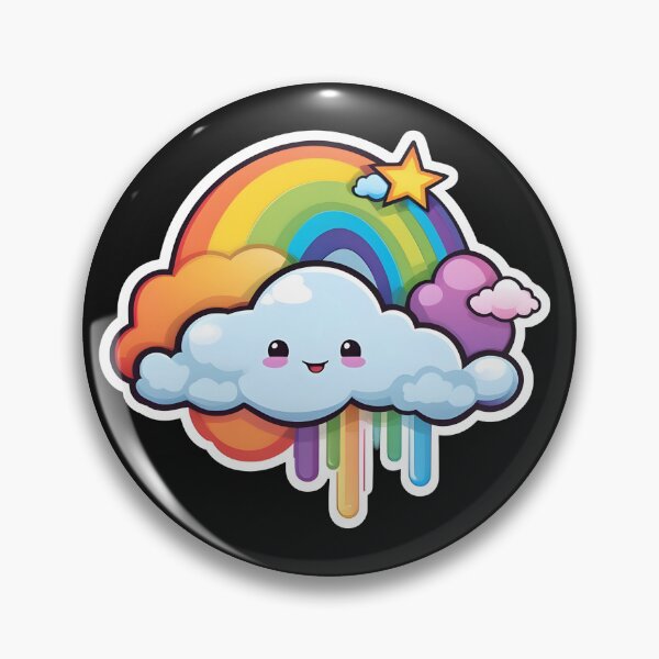 Item preview, Rainbow in the cloud designed and sold by LiliMimiCraftfy.