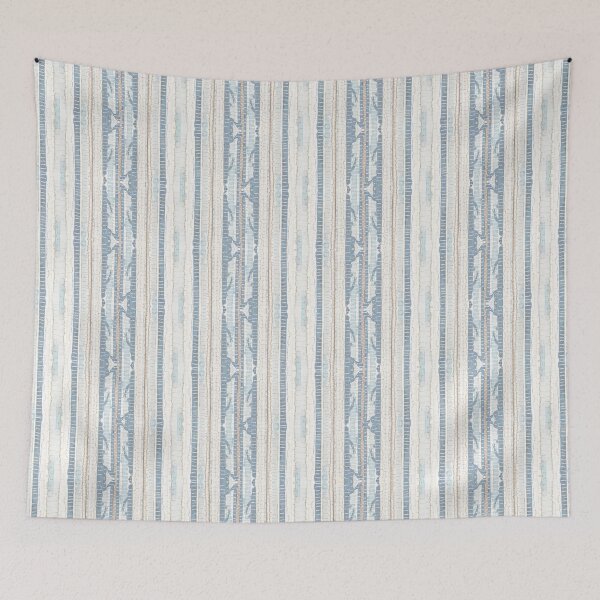 Item preview, Coastal stripe - cream neutral designed and sold by LisaLeQuelenec.