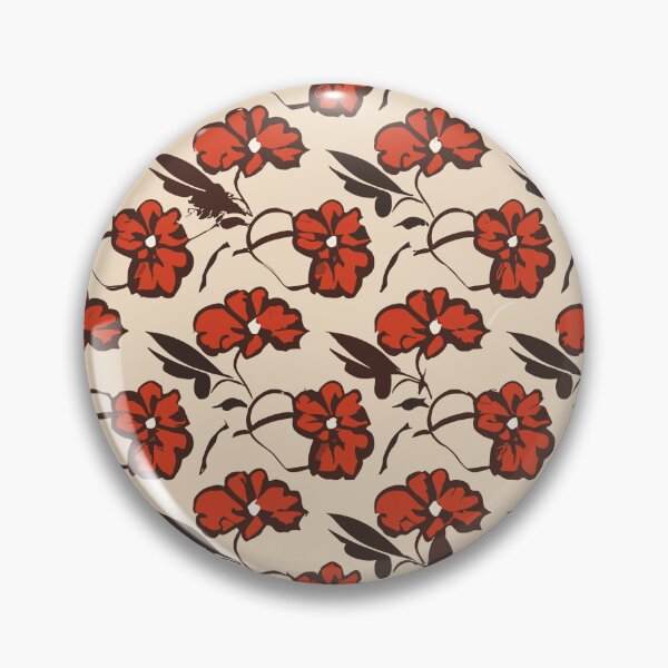 Item preview, Red Flower Pattern designed and sold by Lilac32.