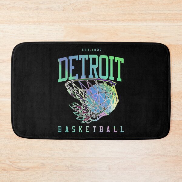 Item preview, Detroit Basketball Vintage Court Holo designed and sold by AllTimeBallers.