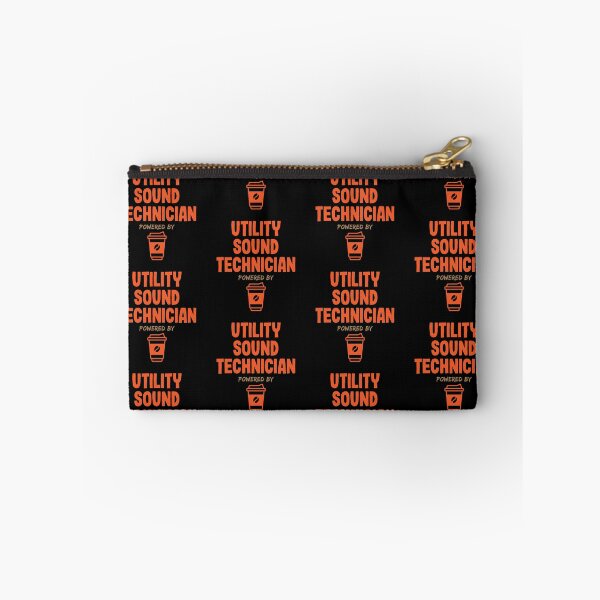 Item preview, Utility Sound Technician Powered by Coffee designed and sold by NermilioDesigns.