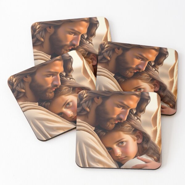 Item preview, The hug of Jesus designed and sold by CorazondeJesus.