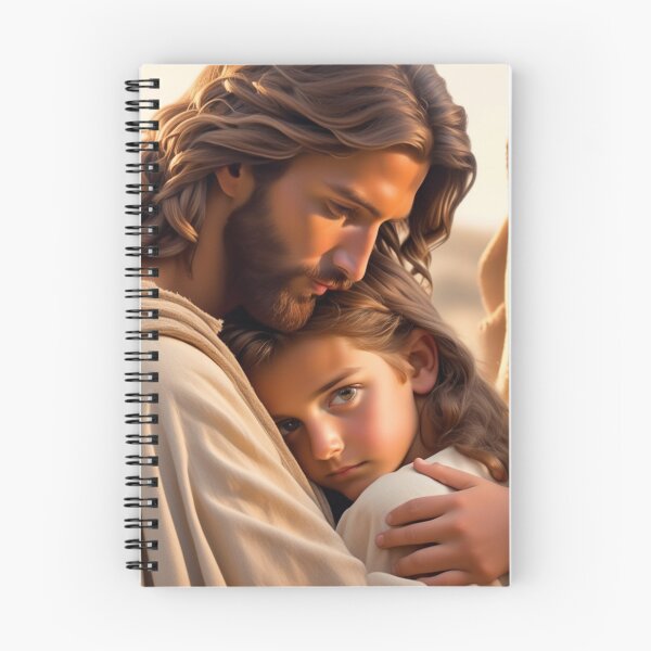 Item preview, The hug of Jesus designed and sold by CorazondeJesus.