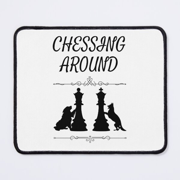 Item preview, Chessing around dogs designed and sold by Gilpro Designs.