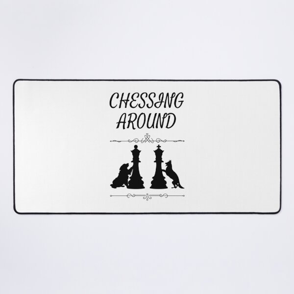 Item preview, Chessing around dogs designed and sold by Gilpro Designs.