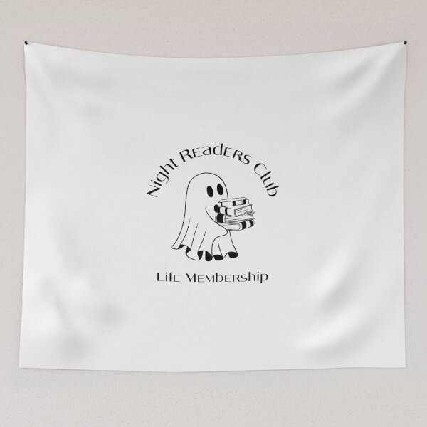 Item preview, Night Readers Club Ghost designed and sold by aipolohu.