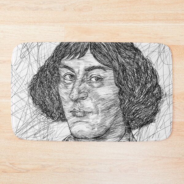 Item preview, NICOLAUS COPERNICUS ink portrait designed and sold by lautir.