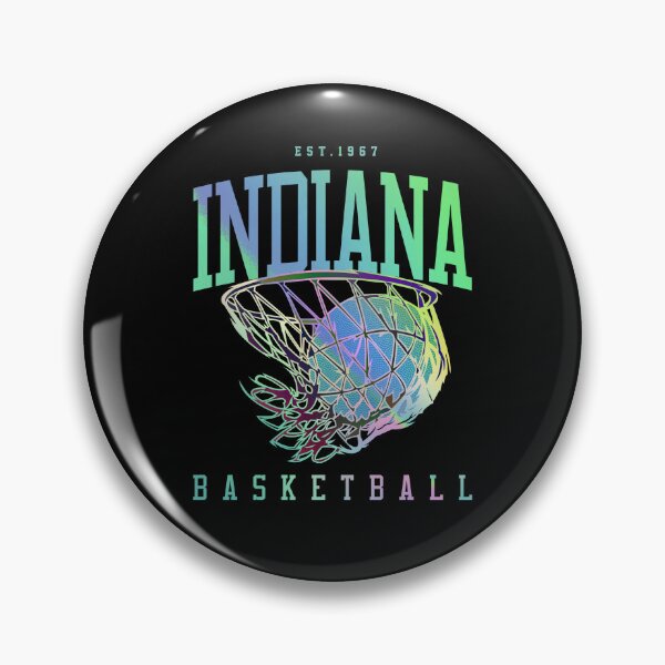 Item preview, Indiana Basketball Vintage Court Holo designed and sold by AllTimeBallers.