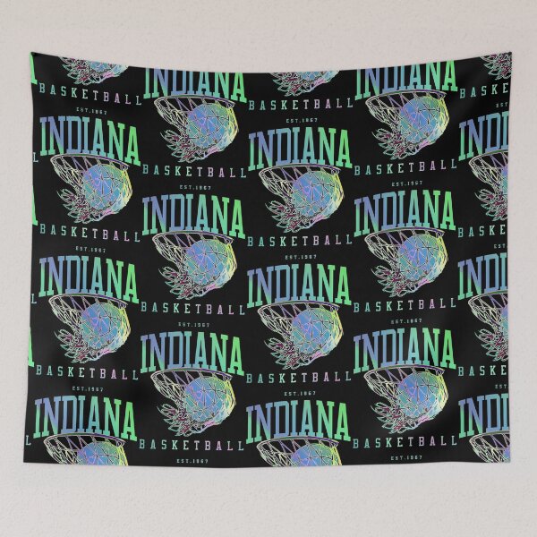 Item preview, Indiana Basketball Vintage Court Holo designed and sold by AllTimeBallers.