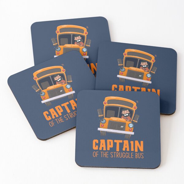 Item preview, Captain Of The Struggle Bus, a funny Quote saying For Mom day designed and sold by abdelhak2005.