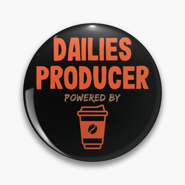 Item preview, Dailies Producer Powered by Coffee designed and sold by NermilioDesigns.