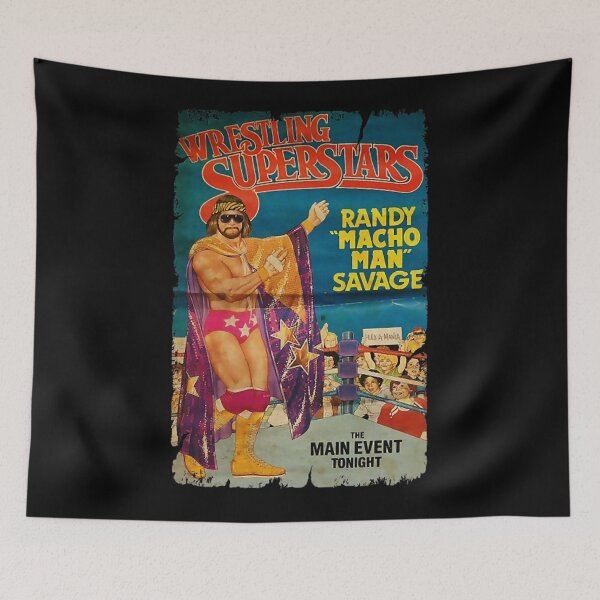 Item preview, Vintage comedy retro classic actor 80s 90s sport wrestlers Wrestling 133 designed and sold by sanchezcal.