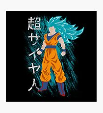 SSJ3 Blue Hero Photographic Print